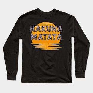 Hakuna Matata Long Sleeve T-Shirt